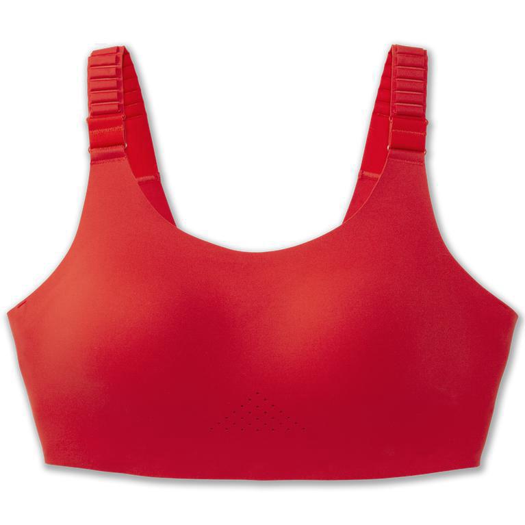 Brooks Dare Scoopback 2.0 Australia - Women's Sports Running Bra - Jamberry/Red (718530-TKB)